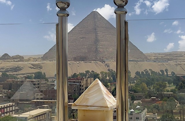 pyramids tower view inn