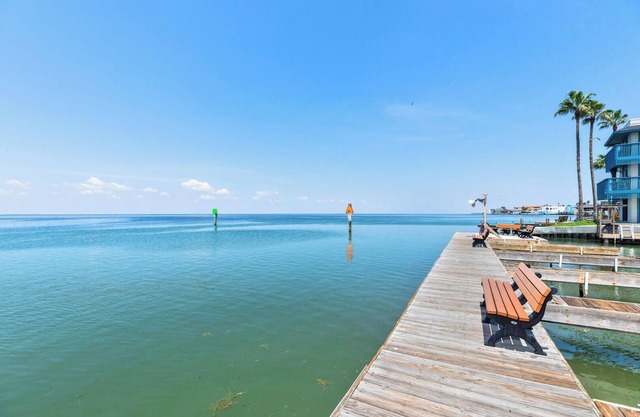 Quiet Bayfront Condo w/Boat Slips & Fishing Pier!