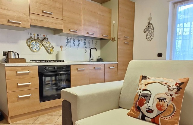 Refined Apt in the heart of the Giudicarie Valleys, just steps from Terme Comano