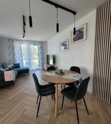 Residenz Kąpielowa - widok na Śnieżkę