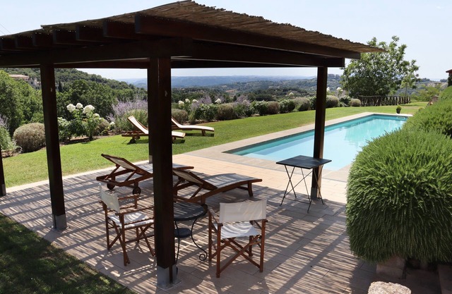 Stunning villa with private pool close to Rome in the Sabine countryside