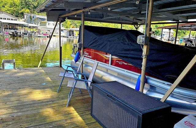 Swim and Fish in the Lake, Relax in the House! You Can Have It All.