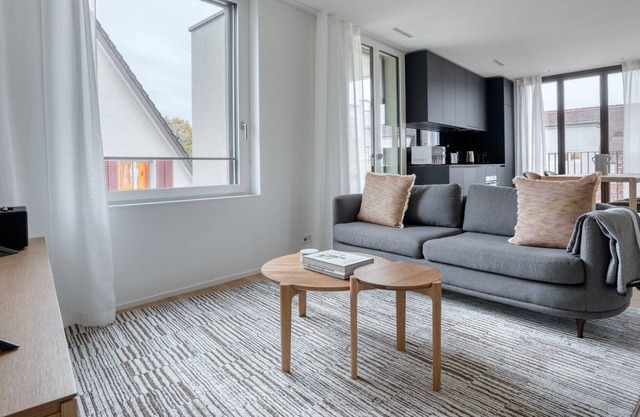 Tasteful Wipkingen 1BR w/ Storage & W/D, nr Market, by Blueground