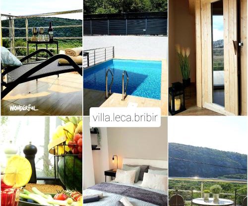 Villa Leca with heated private pool & sauna