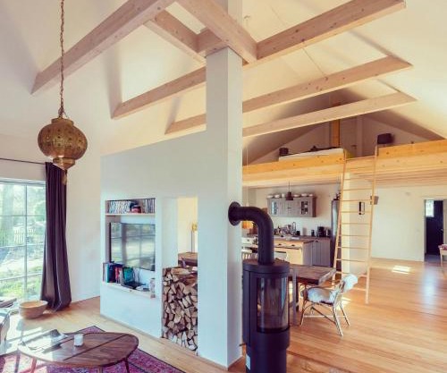Wooden Cottage Near The Baltic Sea