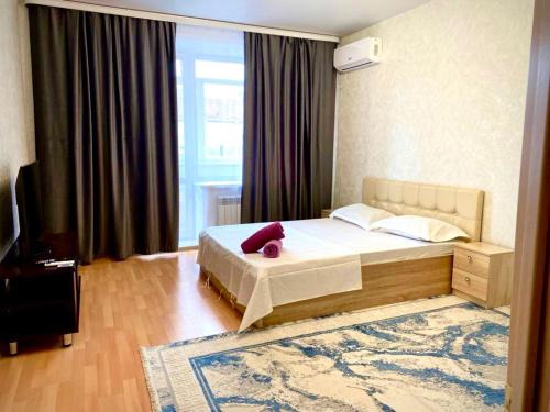 Kostanay Apartment | Леонида Беды 44, Большая 1 комнатная квартира в Jana Qala от компании Home Hotel