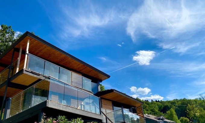 Massongy Villa | Панорамная вилла у леса на Lac Leman