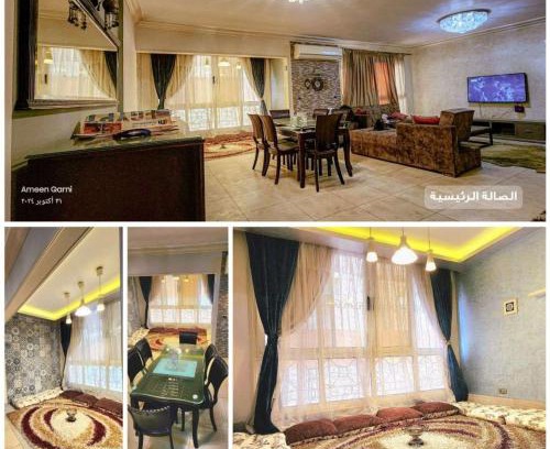 Al-Khalifa Apartment | شقة فاخرة بأثاث فندقي ثلاث غرف نوم وحمامين في موقع مميز - القاهرة