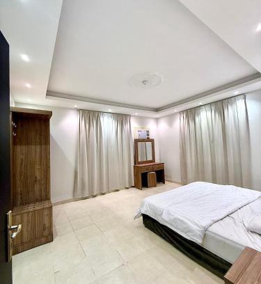 Buraydah Apartment | غرفة وصاله بشاشه سمارت بدخول ذكي
