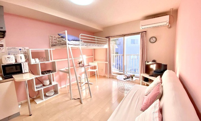 Matsudo Apartment | 松戸駅スグ1k 光回線完備,女子会にも Nomad松戸宿044