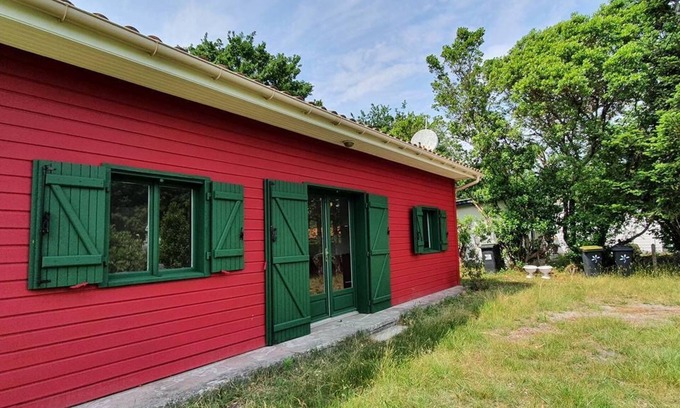 Hourtin Ski Chalet | 133 - Cozy chalet 600 meters from Lake Hourtin, ideal for 4 people