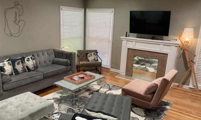 Southgate House | 2BR for 1-5pp - 1/3mile Med Cen - 1/2mile Rice Uni