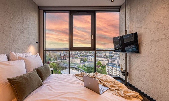 Bydgoszcz Apartment | 2homerent Rio 3 Centrum Sky View