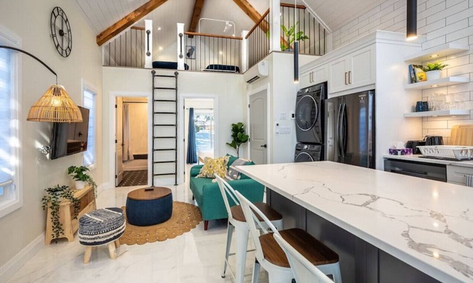 Rosemount House | 48H-3 · Kingsdale Designer Tiny House with Tesla Charger