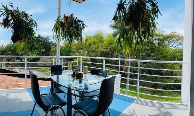 Campestre Apartment | 5 star ,Cali Riverside Apartment huge pool wifi