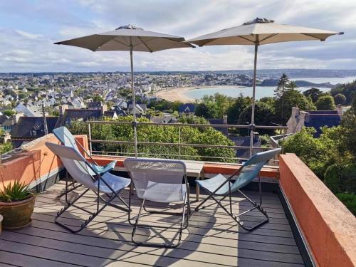 Erquy Villa | 661 - Charmante maison en pierre sur les Hauteurs d'Erquy avec vue mer