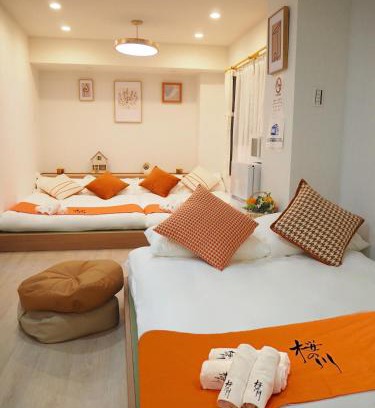 Asakusa Apartment | 72 和風の別荘 駅にとても近い 2-6人丨Japanese style villa, very close to Asakusa, 2-6 people