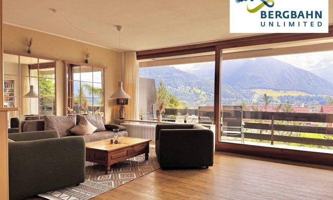 Oberstdorf Apartment | Alpenjuwel Oberstdorf – Mountain Views, Balcony & Sauna, Lift Pass, Dog Friendly