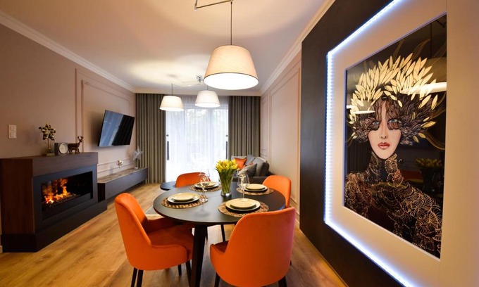 Cedzyna Apartment | Apartament Leśny No 63 nad Zalewem z KOMINKIEM , GARAŻ w cenie