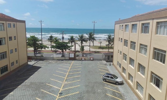 Caicara Apartment | Apartamento (Kitão) Frente pro Mar, Vila Caiçara, Praia Grande.
