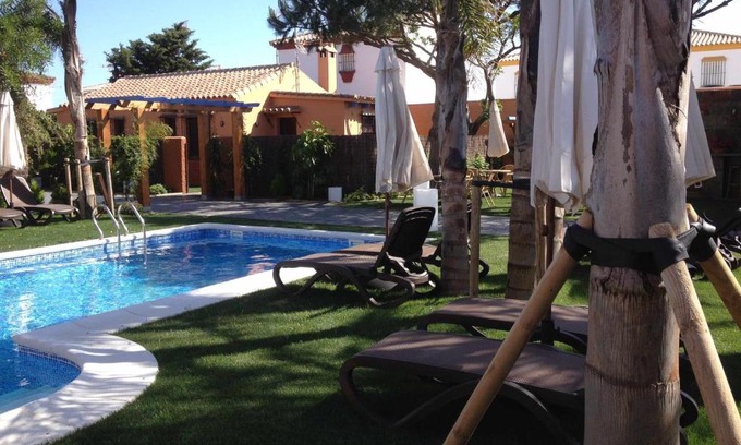 El Palmar Apartment | Apartamento para 4 personas con jardín privado y