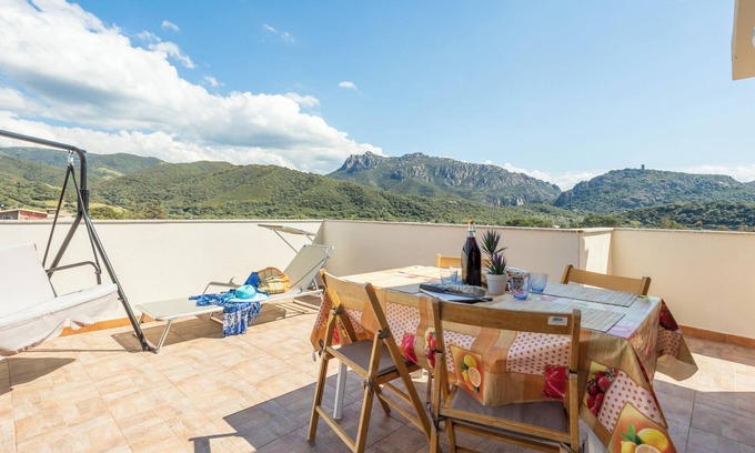 Viddalba Apartment | Apartment "Casa Vacanza Con Vista Panoramica" with Mountain View, Private Terrace & Wi-Fi