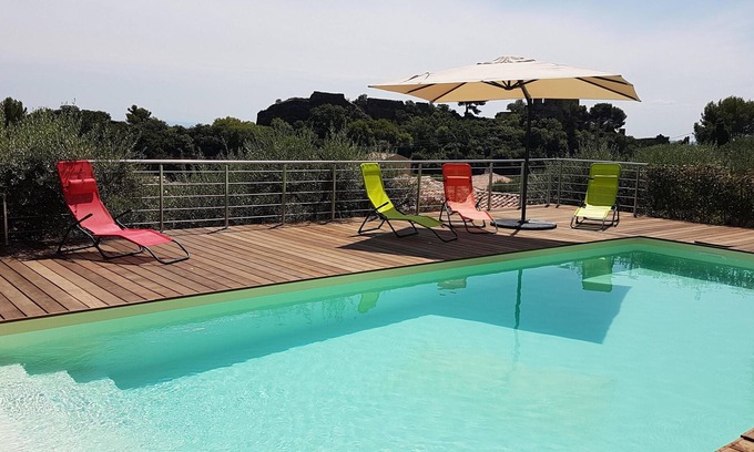 Beaumes-de-Venise Apartment | Apartment in the middle of olive trees, very nice view