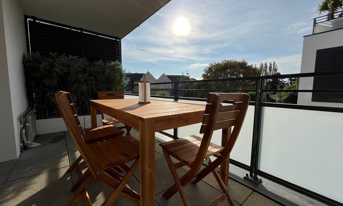 Arzon Apartment | Appartement T3 neuf - Arzon Bourg - Port du Crouesty & Port Navalo
