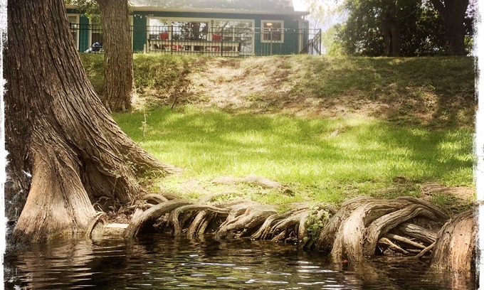 Wimberley House | Azul Casita, Waterfront on Cypress Creek. Relaxation for people and pets also.