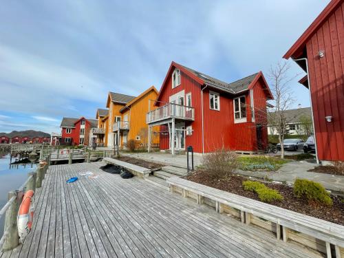 Ballstad House | Ballstad Delicate Ocean Front House - Rorbu style