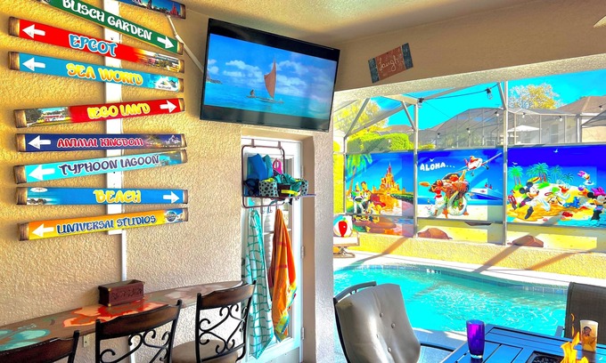 Calabay Parc Villa | Be Our Guest House ~ A Unique Disney Experience in Itself ~ Star Wars & Frozen.