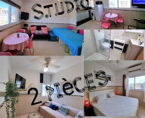 Netanya Apartment | Beau 2 pièces et Beau studio clair en plein centre ville Netanya