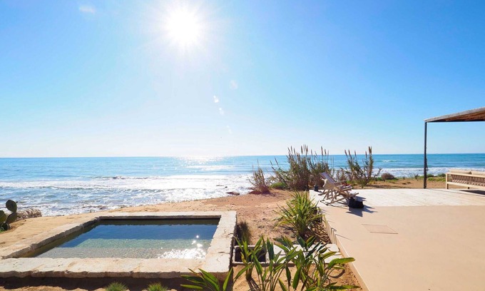 Santa Maria del Focallo Villa | Beautiful private villa for 4 people with WIFI, private pool, A/C, TV and terrace