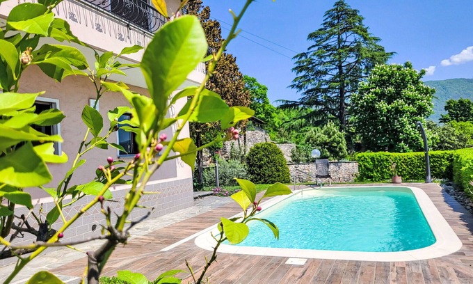 Besazio Apartment | Beautiful apartment for 4 people with private pool, WIFI, TV, patio and panoramic view