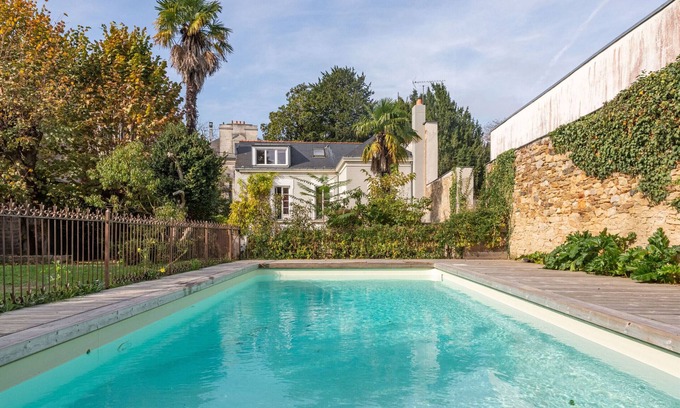 Salorges - Sainte-Anne Ski Chalet | Beautiful house with swimming pool