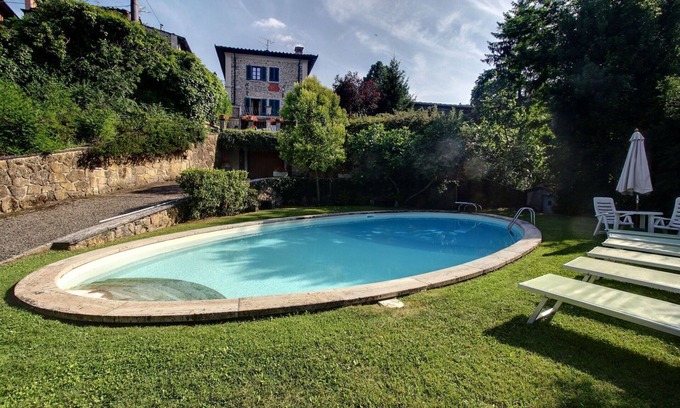Lucolena Villa | Beautiful private villa with WIFI, private pool, TV and panoramic view, close to Greve In Chianti