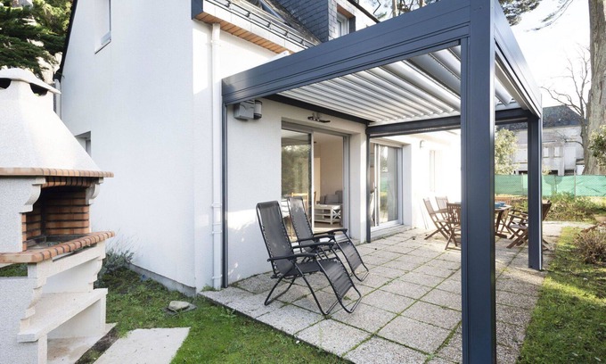 Morbihan House | Beautiful private villa for 6 guests with TV and terrace