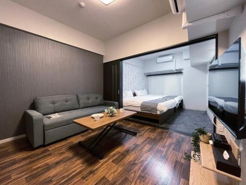 Hiroshima City Centre Apartment | Casaen by b hotel - 1 BR Apt for 6 ppl Very Good Location