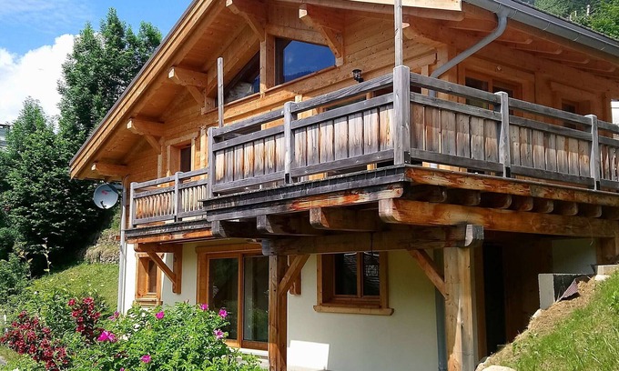 Beaufort Ski Chalet | Chalet récent, calme, 8 pers, exposé sud avec terrasse ensoleillée à Arêches-Beaufort