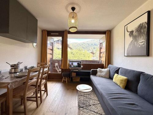Cohennoz Apartment | Charmant studio à Crest-Voland, 4 pers., proche pistes, balcon, parking privé - FR-1-595-59