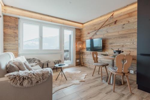 Saint-Pierre-de-Clages Apartment | Charmant studio avec une vue imprenable