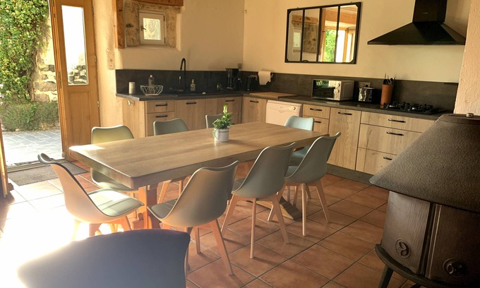 Duniere-sur-Eyrieux House | CHARMING ARDECHOIS STONE COTTAGE IN THE HEART OF THE EYRIEUX VALLEY