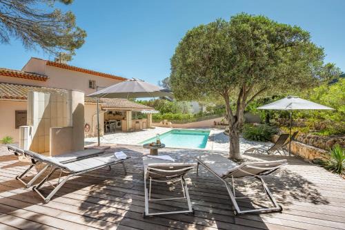 Les Issambres Villa | Charming villa in LES ISSAMBRES with SEA VIEW and swimming pool