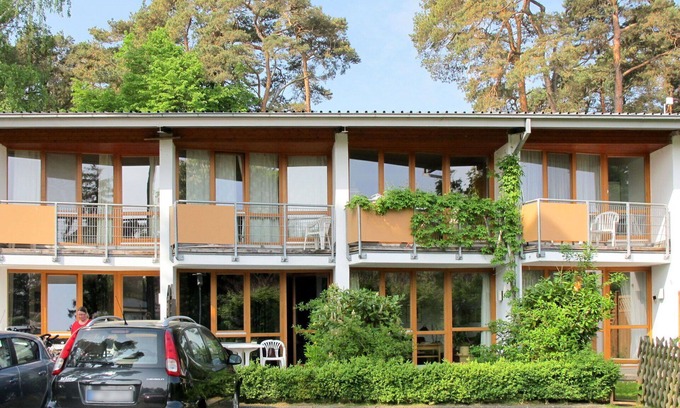 Lubmin Apartment | Cosy apartment for 4 guests with WIFI, TV and balcony