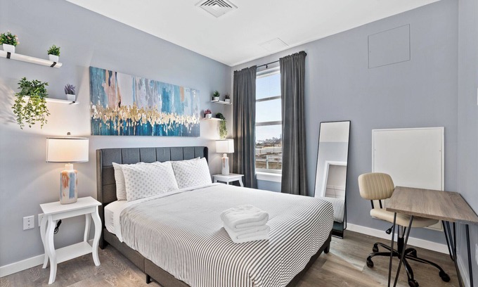 Everett Apartment | Cozy 1BR Near Encore Boston 1377