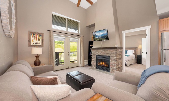 Silvercreek Condo | Cozy Condo: Ski In/Out with Slopeside Views at Base Camp One