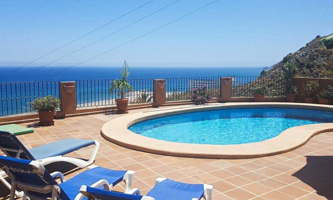 La Parata Villa | Detached villa with fantastic views and a private swimming pool.