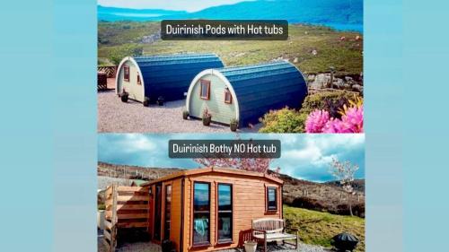 Duirinish Ski Chalet | Duirinish Pods with Private Hot Tubs and Duirinish Bothy with No Hot Tub