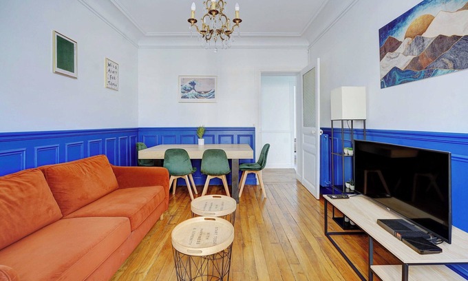 Quartier de Javel Apartment | Elegant Apartment 1br/4p - Paris 15/montparnasse