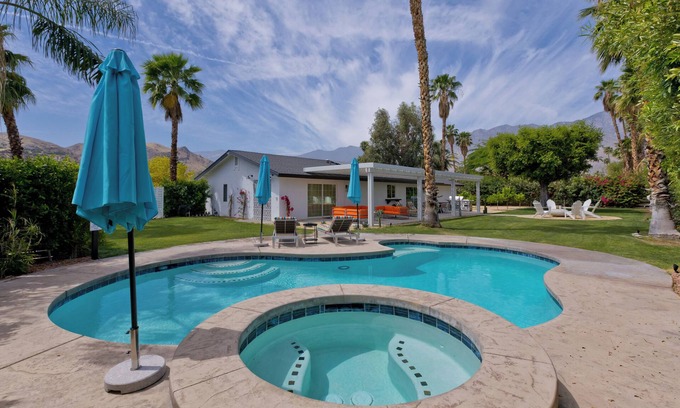Araby Commons House | Escoba Ranch, with massive yard and amenities! Palm Springs License #064010